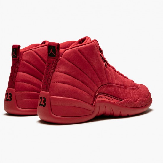 Uomo Air Jordan 12 Retro Gym Red 130690-601 Scarpe Da Ginnastica