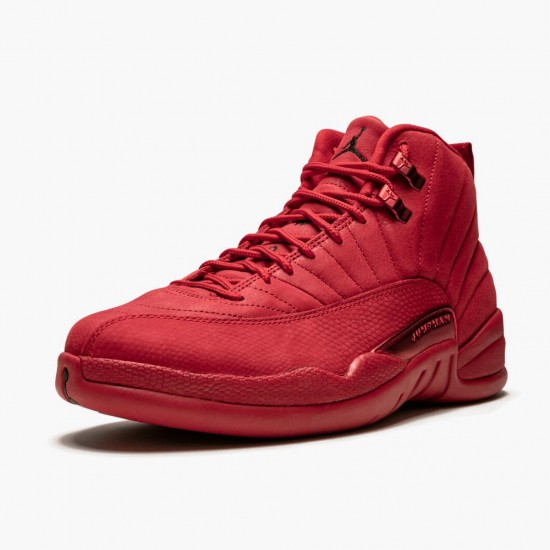 Uomo Air Jordan 12 Retro Gym Red 130690-601 Scarpe Da Ginnastica