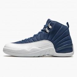 Uomo Air Jordan 12 Retro Indigo 130690-404 Scarpe Da Ginnastica