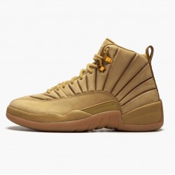 Uomo Air Jordan 12 Retro PSNY Wheat AA1233-700 Scarpe Da Ginnastica