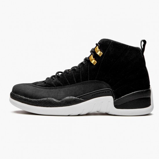 Uomo Air Jordan 12 Retro Reverse Taxi 130690-017 Scarpe Da Ginnastica