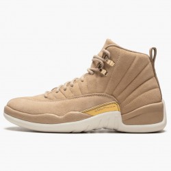 Donna Air Jordan 12 Retro Vachetta Tan AO6068-203 Scarpe Da Ginnastica