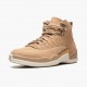 Donna Air Jordan 12 Retro Vachetta Tan AO6068-203 Scarpe Da Ginnastica