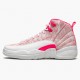 Donna Air Jordan 12 Retro GS Arctic Pink 510815-101 Scarpe Da Ginnastica