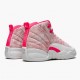 Donna Air Jordan 12 Retro GS Arctic Pink 510815-101 Scarpe Da Ginnastica