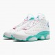 Donna Air Jordan 13 Retro Aurora Green 439358-100 Scarpe Da Ginnastica