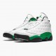 Uomo Air Jordan 13 Retro Lucky Green DB6537-113 Scarpe Da Ginnastica