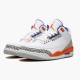 Donna/Uomo Air Jordan 3 Retro Knicks 136064-148 Scarpe Da Ginnastica