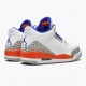 Donna/Uomo Air Jordan 3 Retro Knicks 136064-148 Scarpe Da Ginnastica