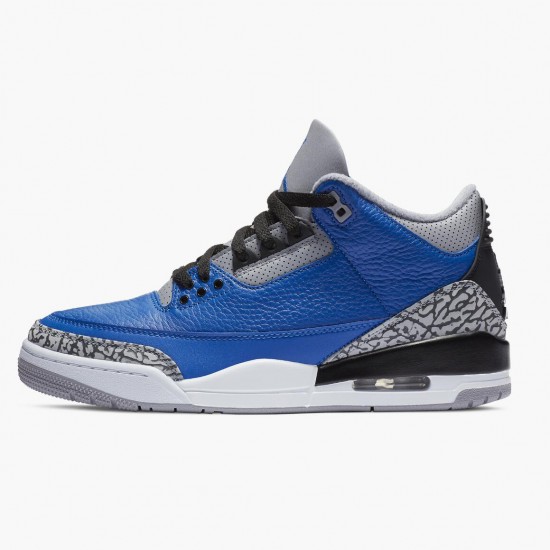 Donna/Uomo Air Jordan 3 Retro Varsity Royal CeUomot CT8532-400 Scarpe Da Ginnastica