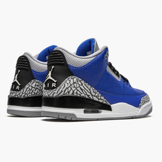 Donna/Uomo Air Jordan 3 Retro Varsity Royal CeUomot CT8532-400 Scarpe Da Ginnastica