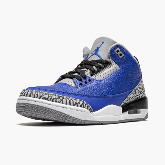 Donna/Uomo Air Jordan 3 Retro Varsity Royal CeUomot CT8532-400 Scarpe Da Ginnastica