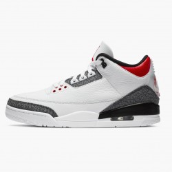 Uomo Air Jordan 3 SE DNM Fire Red CZ6433-100 Scarpe Da Ginnastica