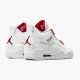 Donna/Uomo Air Jordan 4 Retro Metallic Red CT8527-112 Scarpe Da Ginnastica