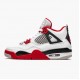 Uomo Air Jordan 4 Retro OG GS Fire Red 2020 408452-160 Scarpe Da Ginnastica