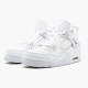 Donna/Uomo Air Jordan 4 Retro Pure Money 308497-100 Scarpe Da Ginnastica