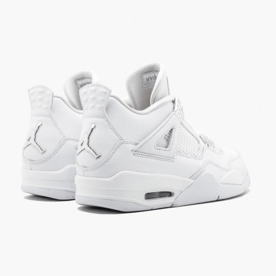 Donna/Uomo Air Jordan 4 Retro Pure Money 308497-100 Scarpe Da Ginnastica