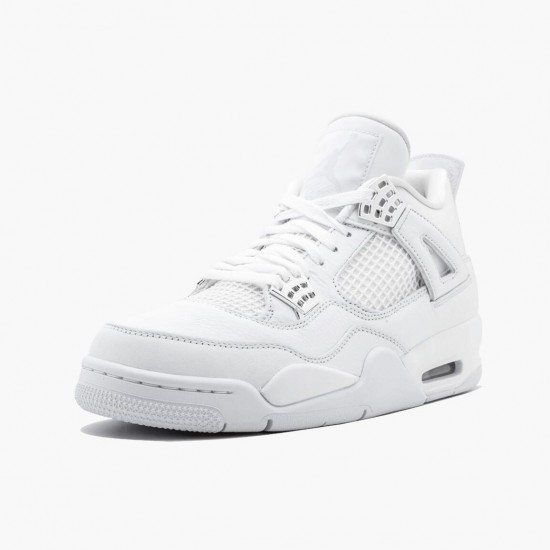 Donna/Uomo Air Jordan 4 Retro Pure Money 308497-100 Scarpe Da Ginnastica