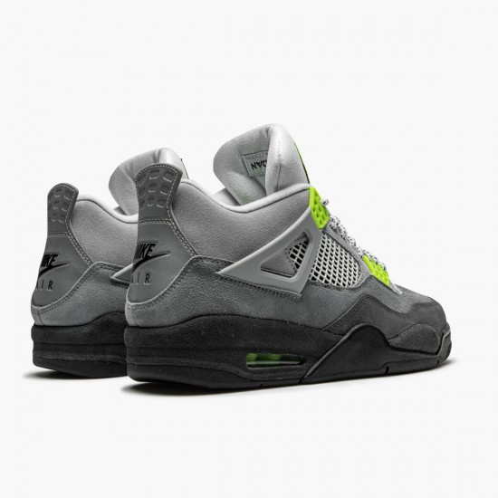 Uomo Air Jordan 4 Retro SE 95 Neon CT5342-007 Scarpe Da Ginnastica