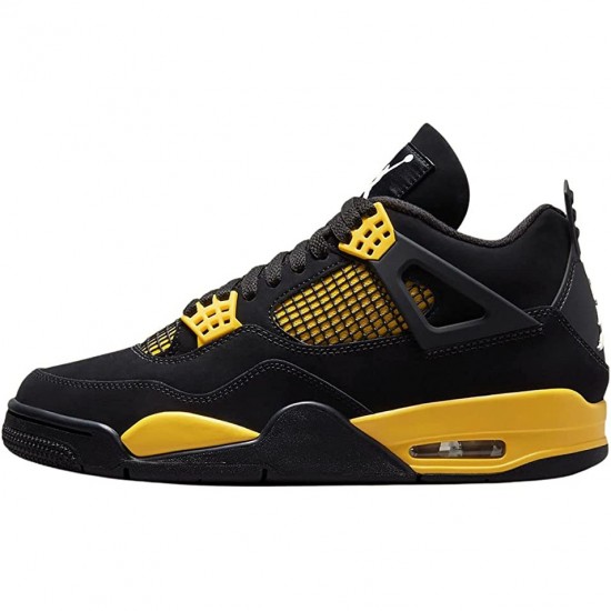 Uomo Air Jordan 4 Retro Thunder 2023 DH6927-017 Scarpe Da Ginnastica