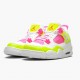 Donna/Uomo Air Jordan 4 Retro White Lemon Pink CV7808-100 Scarpe Da Ginnastica