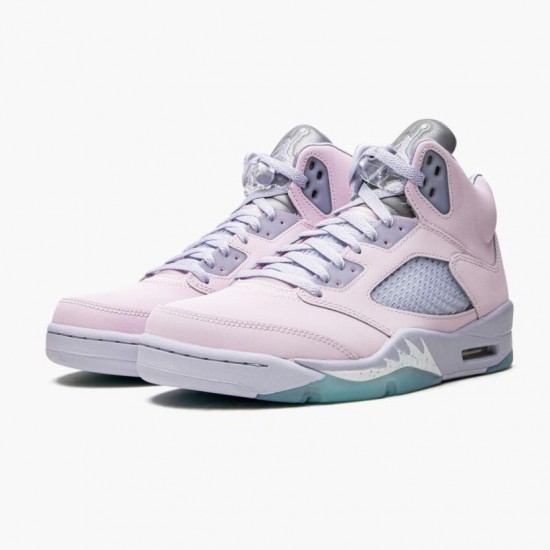 Donna/Uomo Air Jordan 5 Easter 2022 Regal Pink Ghost Copa DV0562-600 Scarpe Da Ginnastica