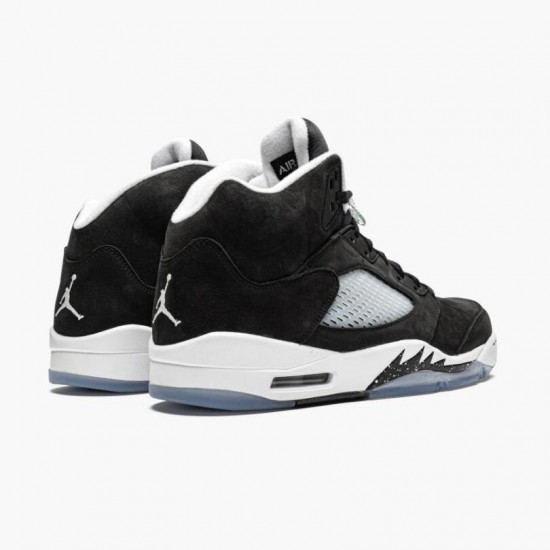 Donna/Uomo Air Jordan 5 Oreo 2021 Black White Cool Grey CT4838-011 Scarpe Da Ginnastica