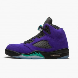 Uomo Air Jordan 5 Retro Alternate Grape 136027-500 Scarpe Da Ginnastica