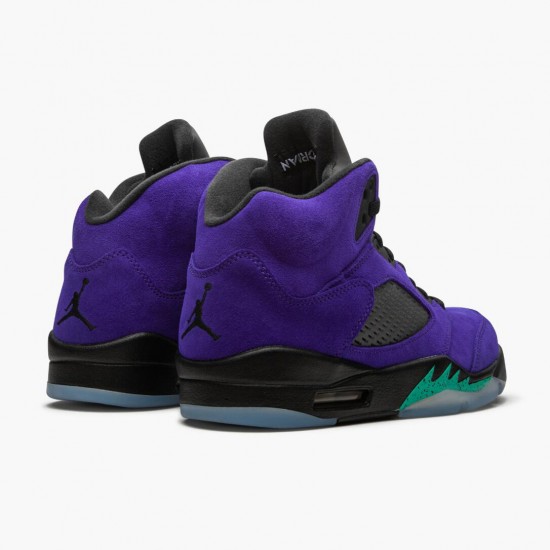 Uomo Air Jordan 5 Retro Alternate Grape 136027-500 Scarpe Da Ginnastica