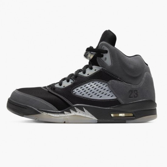 Uomo Air Jordan 5 Retro Anthracite DB0731-001 Scarpe Da Ginnastica