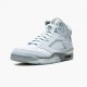 Donna/Uomo Air Jordan 5 Retro Bluebird With Silver White DD9336-400 Scarpe Da Ginnastica