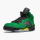 Donna/Uomo Air Jordan 5 Retro SE Oregon Green Yellow CK6631-307 Scarpe Da Ginnastica