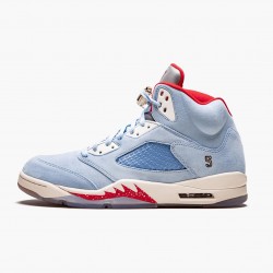 Donna/Uomo Air Jordan 5 Retro Trophy Room Ice Blue CI1899-400 Scarpe Da Ginnastica