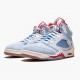 Donna/Uomo Air Jordan 5 Retro Trophy Room Ice Blue CI1899-400 Scarpe Da Ginnastica