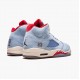 Donna/Uomo Air Jordan 5 Retro Trophy Room Ice Blue CI1899-400 Scarpe Da Ginnastica