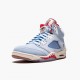 Donna/Uomo Air Jordan 5 Retro Trophy Room Ice Blue CI1899-400 Scarpe Da Ginnastica