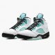 Donna/Uomo Air Jordan Retro 5 Island Green CN2932-100 Scarpe Da Ginnastica