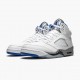 Uomo Air Jordan 5 Retro White Stealth DD0587-140 Scarpe Da Ginnastica