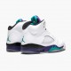 Uomo Air Jordan 5 Retro Grape 136027-108 Scarpe Da Ginnastica