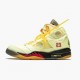 Uomo Off-White x Air Jordan 5 Retro Sail DH8565-100 Scarpe Da Ginnastica