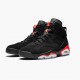 Uomo Air Jordan 6 Retro Black Infrared 384664-060 Scarpe Da Ginnastica