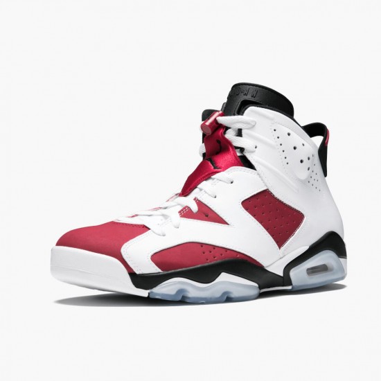 Donna/Uomo Air Jordan 6 Retro Carmine 384664-160 Scarpe Da Ginnastica