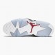 Donna/Uomo Air Jordan 6 Retro Carmine 384664-160 Scarpe Da Ginnastica