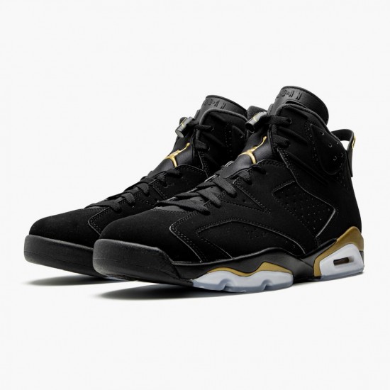 Uomo Air Jordan 6 Retro DMP 2020 Black Metallic Gold CT4954-007 Scarpe Da Ginnastica