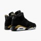 Uomo Air Jordan 6 Retro DMP 2020 Black Metallic Gold CT4954-007 Scarpe Da Ginnastica