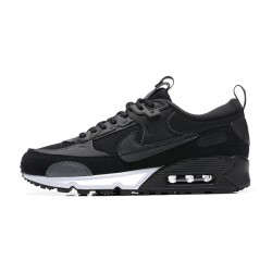 Nike Air Max 90 Futura Uomo Nero Bianco DM9922-003 Scarpe Da Ginnastica