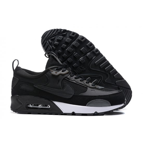 Nike Air Max 90 Futura Uomo Nero Bianco DM9922-003 Scarpe Da Ginnastica