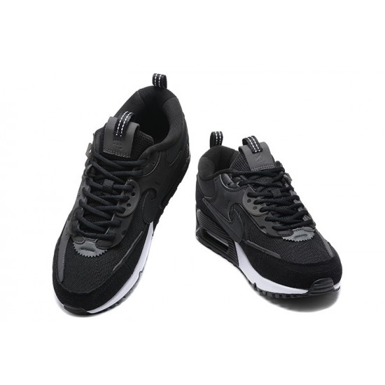 Nike Air Max 90 Futura Uomo Nero Bianco DM9922-003 Scarpe Da Ginnastica