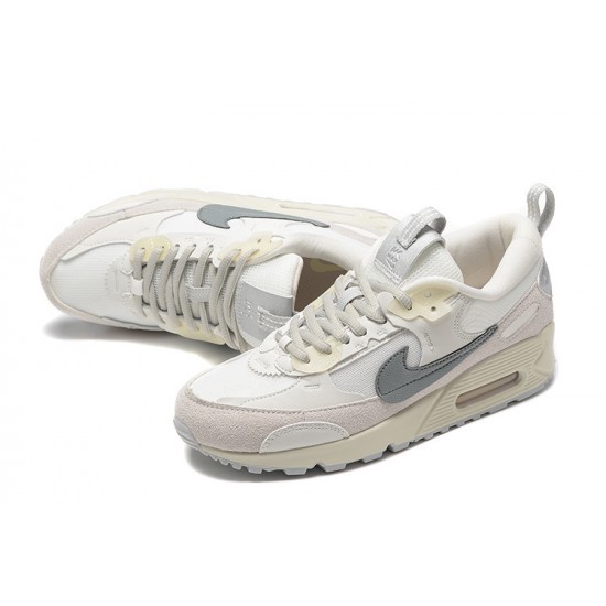 Nike Air Max 90 Futura Uomo Bianco Grigio Scarpe Da Ginnastica