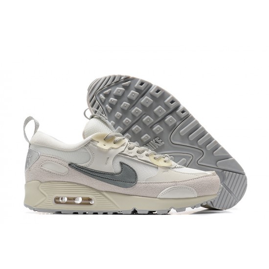 Nike Air Max 90 Futura Uomo Bianco Grigio Scarpe Da Ginnastica